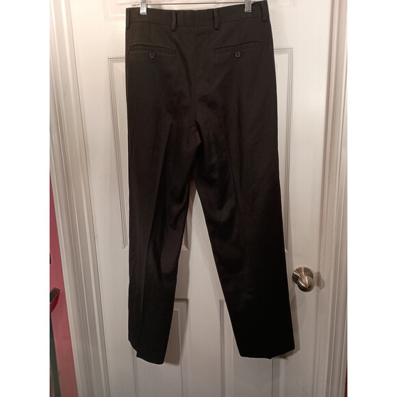 Knightsbridge Trouser Pants Size 32X32 Black - Picture 3 of 8
